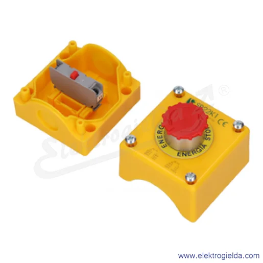 Kaseta kompletna  1-otworowa z napedem  B  i 1 przepust M20 Kaseta kompletna  1-otworowa z napedem  B  i 1 przepust M20