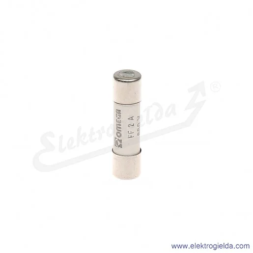 Wkładka bezpiecznikowa 10X38 2A gR 500V Wkładka bezpiecznikowa 10X38 2A gR 500V