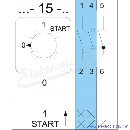 Schemat łączenia 4G10-15-U Schemat łączenia 4G10-15-U