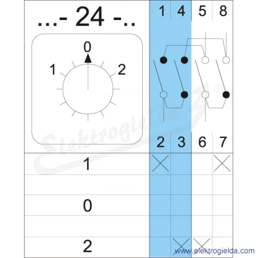 Schemat łączenia 4G10-24-U Schemat łączenia 4G10-24-U