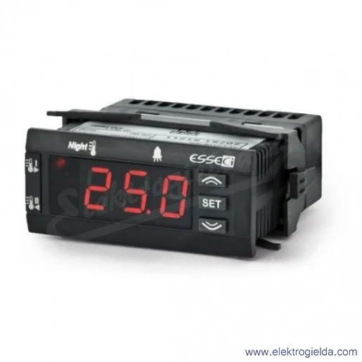 Regulator temperatury SCL210E3/A, SCL210E3/A Pt100, 230VAC, montaż panelowy
