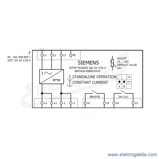 Schemat obwodu Schemat obwodu
