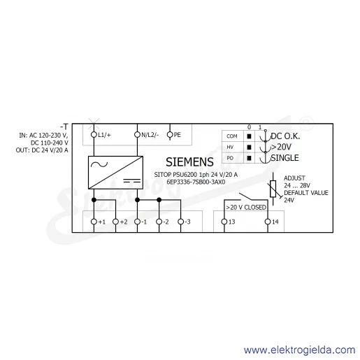 Schemat obwodu Schemat obwodu