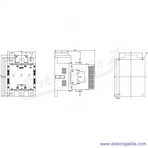 Rysunek wymiarowy Rysunek wymiarowy
