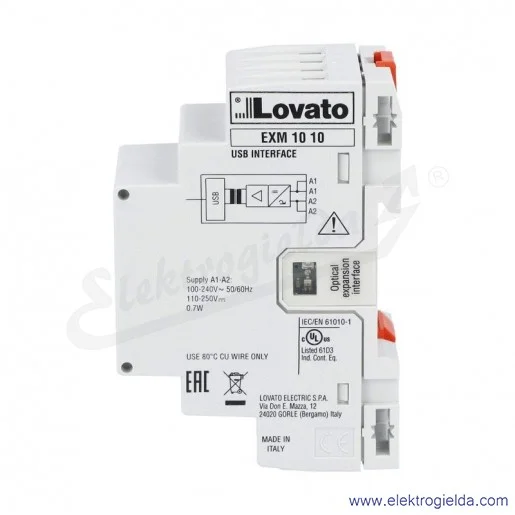 Moduł rozszerzeń EXM1010, port USB do DMG300, DME..., PMVF51/60/70 Moduł rozszerzeń EXM1010, port USB do DMG300, DME..., PMVF51/60/70