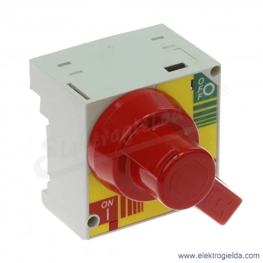 Napęd obrotowy FDNRFV/5 ręczny bezpośredni czerwony do FD Napęd obrotowy FDNRFV/5 ręczny bezpośredni czerwony do FD