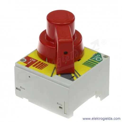 Napęd obrotowy FDNRFV/5 ręczny bezpośredni czerwony do FD Napęd obrotowy FDNRFV/5 ręczny bezpośredni czerwony do FD