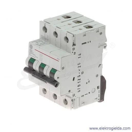 Wyłącznik nadprądowy G63B32 3P AC 6kA Wyłącznik nadprądowy G63B32 3P AC 6kA