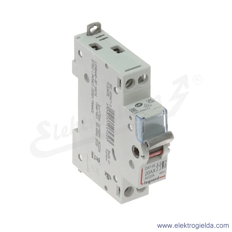 Rozłącznik izolacyjny modułowy 406432, FR302, 400V, 20A Rozłącznik izolacyjny modułowy 406432, FR302, 400V, 20A