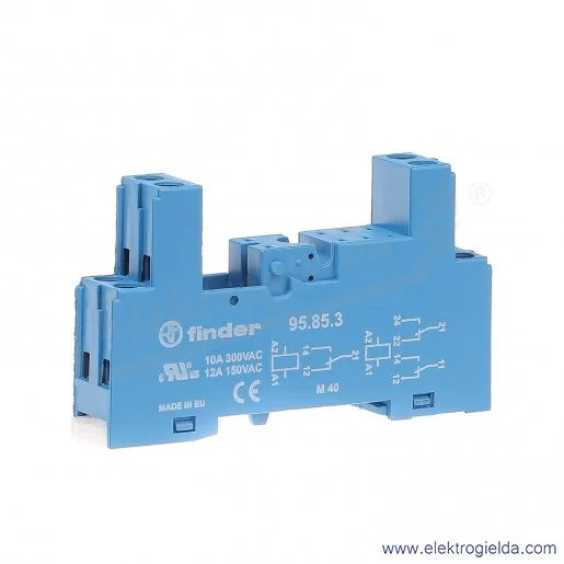 95.85.3 SPA Gniazdo do przekaźników 40.51, 40.52, 40.61, 40.62 95.85.3 SPA Gniazdo do przekaźników 40.51, 40.52, 40.61, 40.62
