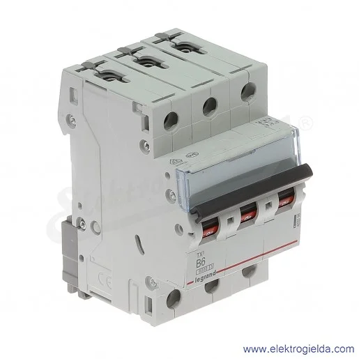 Wyłącznik nadprądowy S303 B 6 3P 6kA AC TX3 Wyłącznik nadprądowy S303 B 6 3P 6kA AC TX3