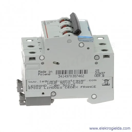 Wyłącznik nadprądowy S303 B 6 3P 6kA AC TX3 Wyłącznik nadprądowy S303 B 6 3P 6kA AC TX3