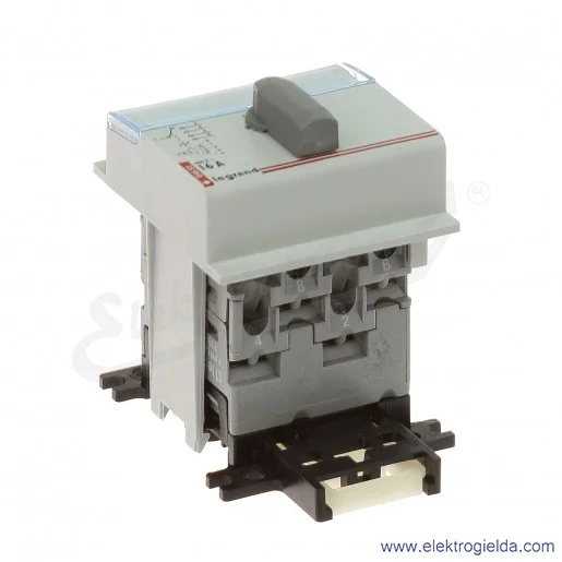 Przełącznik 004655, FR 355 16A 0-...-4 1p 400V AC na szynę TS35 Przełącznik 004655, FR 355 16A 0-...-4 1p 400V AC na szynę TS35