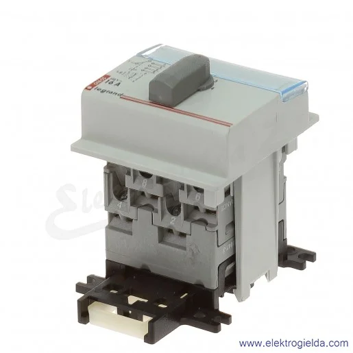 Przełącznik 004655, FR 355 16A 0-...-4 1p 400V AC na szynę TS35 Przełącznik 004655, FR 355 16A 0-...-4 1p 400V AC na szynę TS35