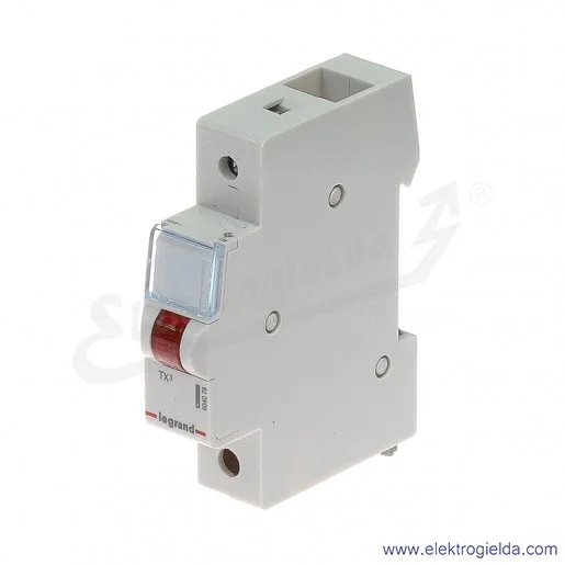 Lampka sygnalizacyjna 604078, L 311, czerwona, 250VAC, IP20 Lampka sygnalizacyjna 604078, L 311, czerwona, 250VAC, IP20