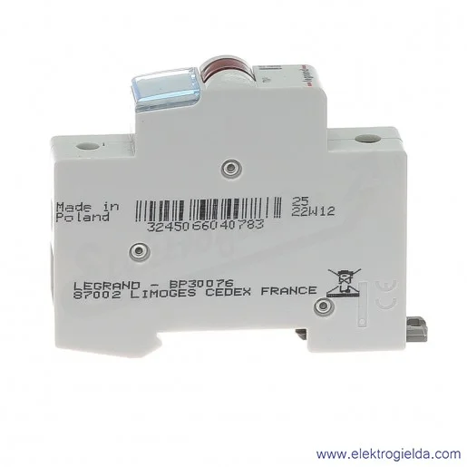 Lampka sygnalizacyjna 604078, L 311, czerwona, 250VAC, IP20 Lampka sygnalizacyjna 604078, L 311, czerwona, 250VAC, IP20