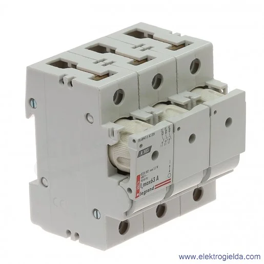 Rozłącznik izolacyjny 606725, R303, 400V, 63A, 4 modułowy Rozłącznik izolacyjny 606725, R303, 400V, 63A, 4 modułowy