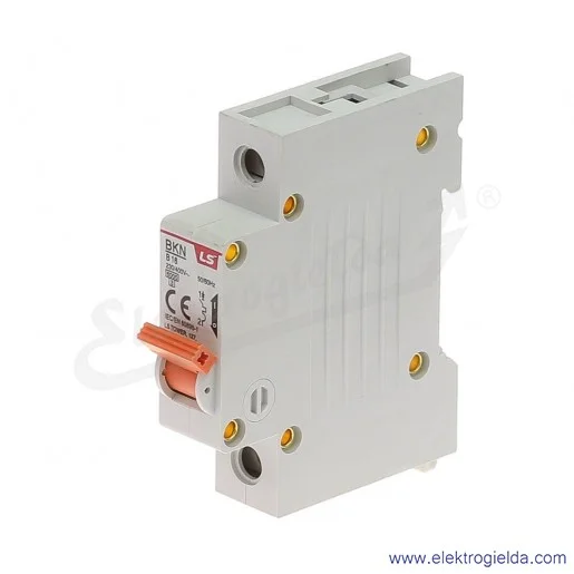 Wyłącznik nadprądowy BKN 1P, charakterystyka B, 16A Wyłącznik nadprądowy BKN 1P, charakterystyka B, 16A