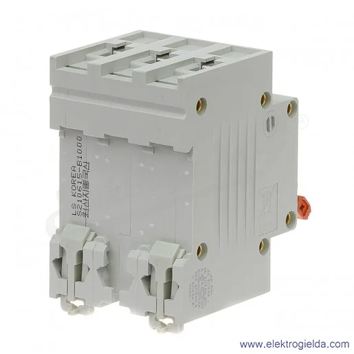 Wyłącznik nadprądowy BKN 3P, charakterystyka B, 10A Wyłącznik nadprądowy BKN 3P, charakterystyka B, 10A