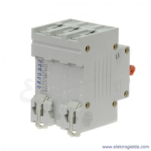 Wyłącznik nadprądowy BKN 3P, charakterystyka B, 32A Wyłącznik nadprądowy BKN 3P, charakterystyka B, 32A