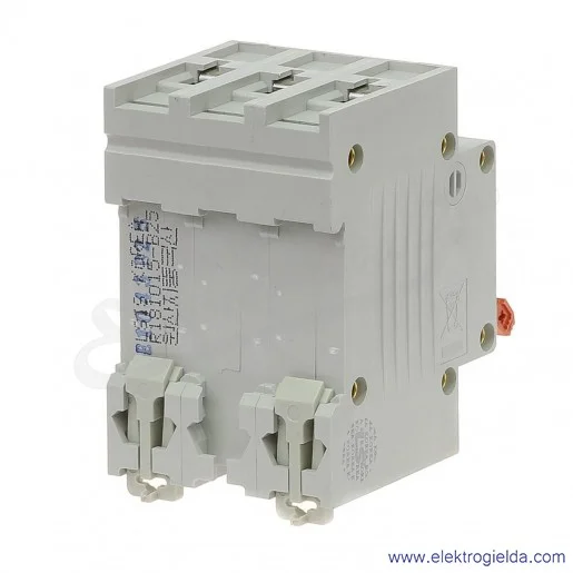 Wyłącznik nadprądowy BKN 3P, charakterystyka B, 25A Wyłącznik nadprądowy BKN 3P, charakterystyka B, 25A