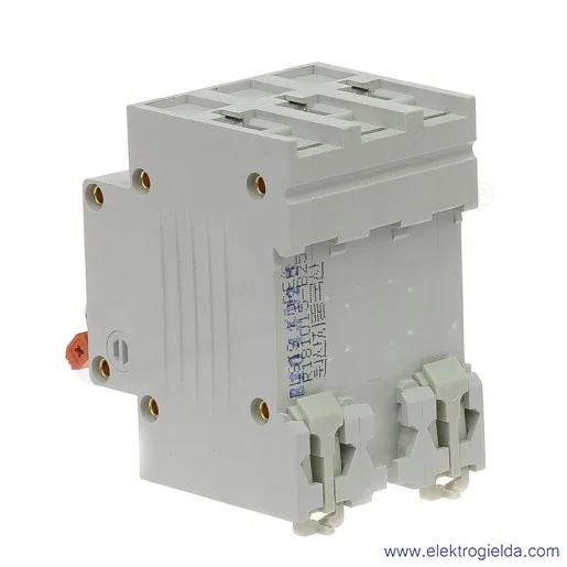 Wyłącznik nadprądowy BKN 3P, charakterystyka B, 25A Wyłącznik nadprądowy BKN 3P, charakterystyka B, 25A