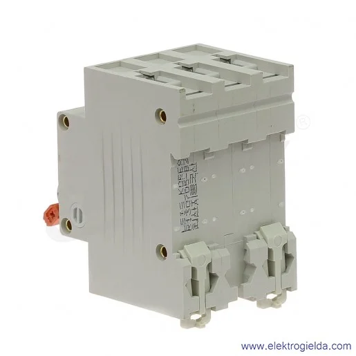 Wyłącznik nadprądowy BKN 3P, charakterystyka B, 2A Wyłącznik nadprądowy BKN 3P, charakterystyka B, 2A