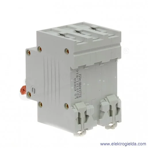 Wyłącznik nadprądowy BKN 3P, charakterystyka B, 16A Wyłącznik nadprądowy BKN 3P, charakterystyka B, 16A