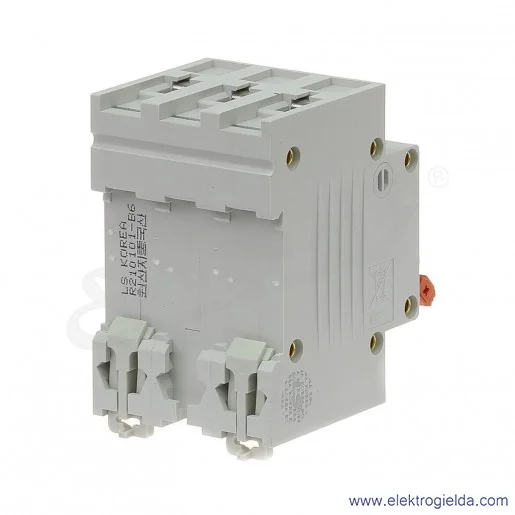 Wyłącznik nadprądowy BKN 3P, charakterystyka B, 6A Wyłącznik nadprądowy BKN 3P, charakterystyka B, 6A