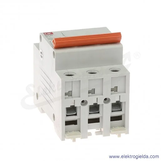 Wyłącznik nadprądowy BKN 3P, charakterystyka C, 1A Wyłącznik nadprądowy BKN 3P, charakterystyka C, 1A