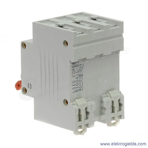 Wyłącznik nadprądowy BKN 3P, charakterystyka B, 3A Wyłącznik nadprądowy BKN 3P, charakterystyka B, 3A