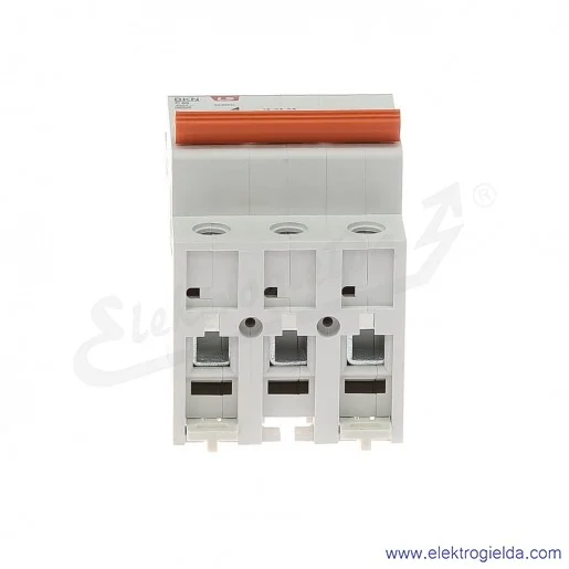 Wyłącznik nadprądowy BKN 3P, charakterystyka C, 63A Wyłącznik nadprądowy BKN 3P, charakterystyka C, 63A