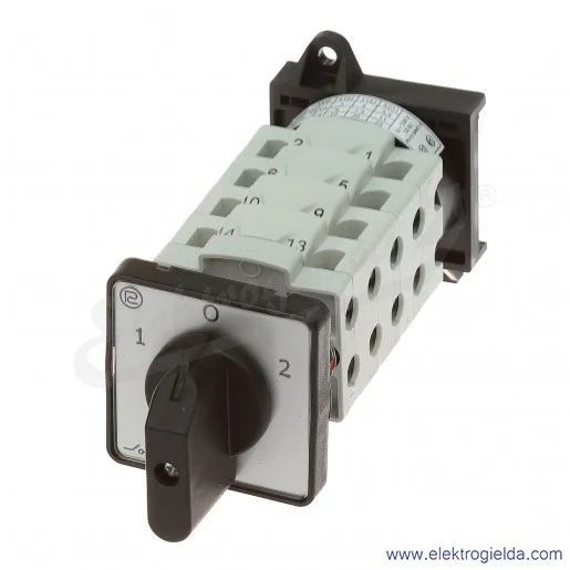 Łącznik krzywkowy na szynę TH35 S16JLD2204 C6 16A 1-0-2 4P IP40 Łącznik krzywkowy na szynę TH35 S16JLD2204 C6 16A 1-0-2 4P IP40