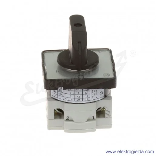 Łącznik krzywkowy pulpitowy S16JD1101 A6 16A 0-1 1P IP40 Łącznik krzywkowy pulpitowy S16JD1101 A6 16A 0-1 1P IP40