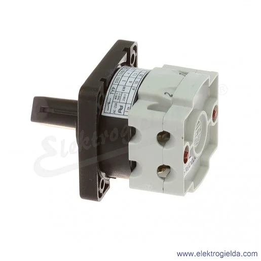 Łącznik krzywkowy pulpitowy S16JD2201 A6 16A 0-1-2 1P IP40 Łącznik krzywkowy pulpitowy S16JD2201 A6 16A 0-1-2 1P IP40