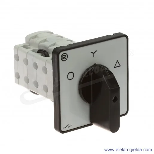 Łącznik krzywkowy pulpitowy S32JD9551 V6 32A 0-Y-D 3P IP 40 Łącznik krzywkowy pulpitowy S32JD9551 V6 32A 0-Y-D 3P IP 40