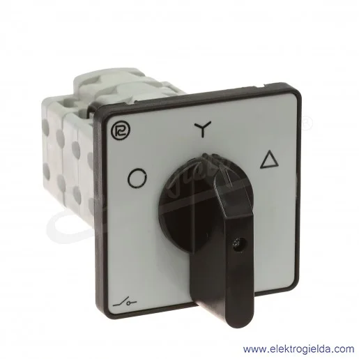 Łącznik krzywkowy pulpitowy S63JD9551 V6 63A 0-Y-D 3P IP40 Łącznik krzywkowy pulpitowy S63JD9551 V6 63A 0-Y-D 3P IP40