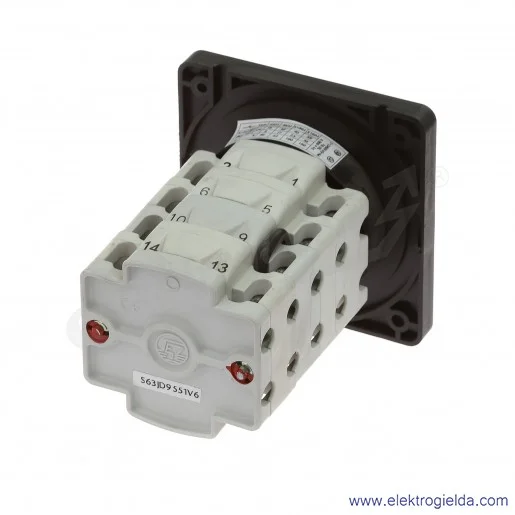 Łącznik krzywkowy pulpitowy S63JD9551 V6 63A 0-Y-D 3P IP40 Łącznik krzywkowy pulpitowy S63JD9551 V6 63A 0-Y-D 3P IP40