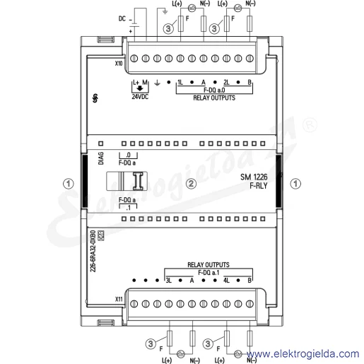 Schemat obwodu Schemat obwodu