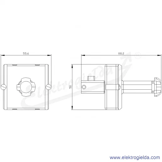 Rysunek wymiarowy Rysunek wymiarowy