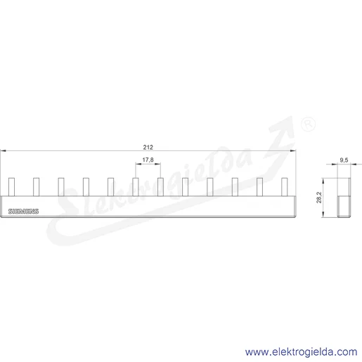 Rysunek wymiarowy Rysunek wymiarowy