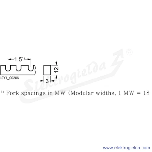 Rysunek wymiarowy Rysunek wymiarowy