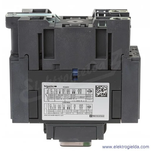 LC1D40AB7 1z+1r 18,5kW 60A Uc 24 VAC 50/60Hz, Stycznik zaciski śrubowe LC1D40AB7 1z+1r 18,5kW 60A Uc 24 VAC 50/60Hz, Stycznik zaciski śrubowe