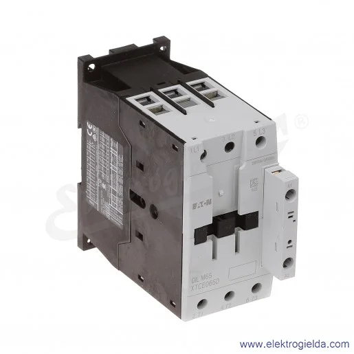Stycznik DILM65(230V50HZ,240V60HZ) 3P 30kW 65A Us 230VAC Stycznik DILM65(230V50HZ,240V60HZ) 3P 30kW 65A Us 230VAC