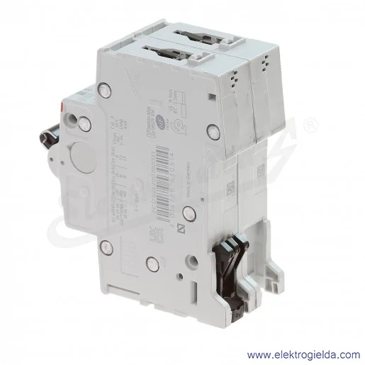 Wyłącznik nadprądowy S202-D2 2P D 2A AC 6kA Wyłącznik nadprądowy S202-D2 2P D 2A AC 6kA