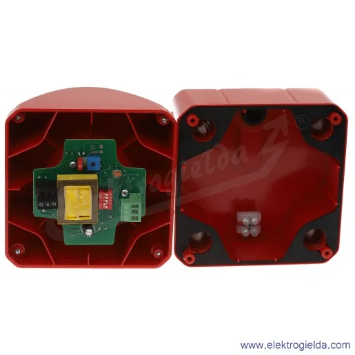 Sygnalizator dźwiękowy 874260313, ASM, wielotonowy, 230VAC Sygnalizator dźwiękowy 874260313, ASM, wielotonowy, 230VAC