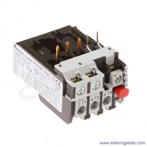 Przekaźnik termiczny U12/16E 14 K1 10-14 A Przekaźnik termiczny U12/16E 14 K1 10-14 A