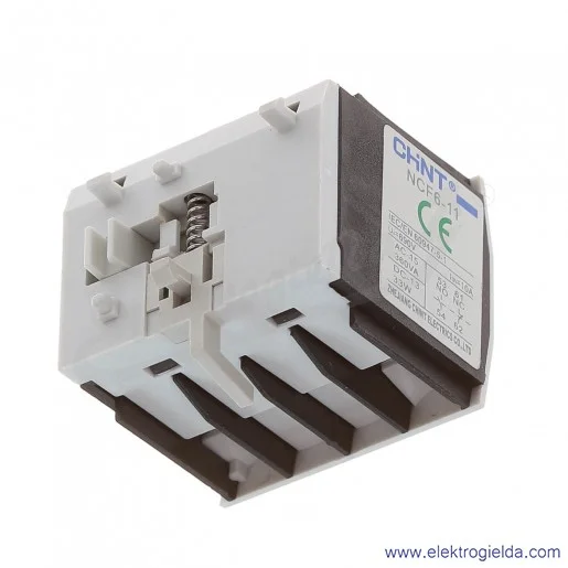 Styki pomocnicze 248803, NCF6-11 Styki pomocnicze do stycznika serii NC6 Styki pomocnicze 248803, NCF6-11 Styki pomocnicze do stycznika serii NC6