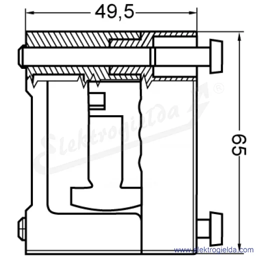 Rysunek wymiarowy Rysunek wymiarowy
