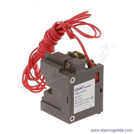 Wyzwalacz wzrostowy 125693, NM8-250SM, 220VAC, do wyłączników NM8-250/NM8S-125/NM8S-250/NM8-400,630/NM8S-400,630 Wyzwalacz wzrostowy 125693, NM8-250SM, 220VAC, do wyłączników NM8-250/NM8S-125/NM8S-250/NM8-400,630/NM8S-400,630
